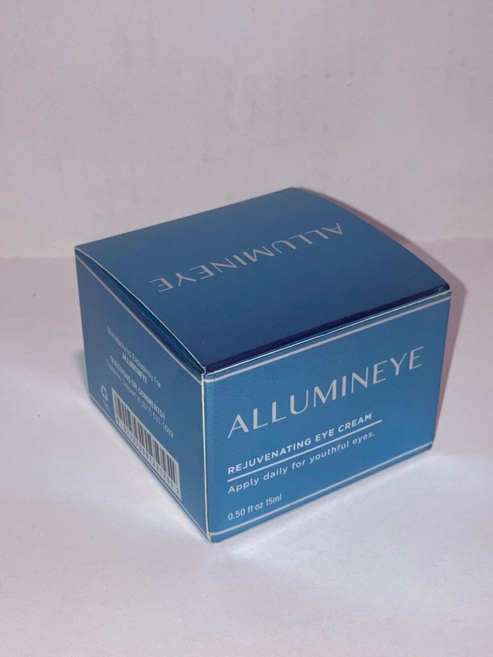 Allumineye Daily Rejuvenating Eye Cream Sealed .50 oz